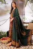 The Syra Edit Unstitched Embrodered Cotton Slub 3Pc Suit AJK-04