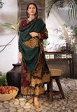 The Syra Edit Unstitched Embrodered Cotton Slub 3Pc Suit AJK-04