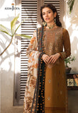 The Syra Edit Unstitched Embrodered Cotton Slub 3Pc Suit AJK-07