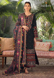 The Syra Edit Unstitched Embrodered Cotton Slub 3Pc Suit AJK-11