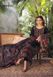 The Syra Edit Unstitched Embrodered Cotton Slub 3Pc Suit AJK-11