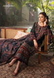 The Syra Edit Unstitched Embrodered Cotton Slub 3Pc Suit AJK-11