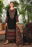 The Syra Edit Unstitched Embrodered Cotton Slub 3Pc Suit AJK-11