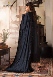 The Syra Edit Unstitched Embrodered Cotton Net 3Pc Suit AJK-13