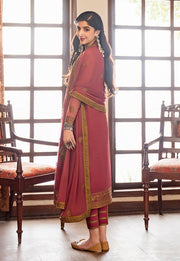 Asim Jofa Eid Festive Embroidered Net Unstitched 3Pc Suit AJKM-06