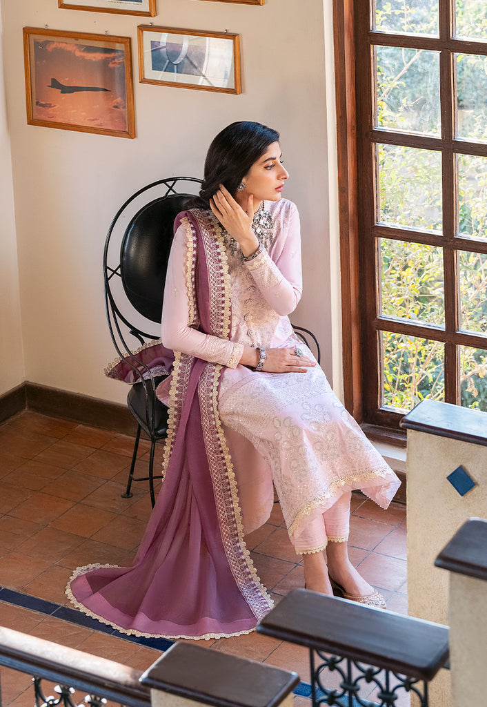 Asim Jofa Eid Festive Embroidered Cotton Unstitched 3Pc Suit AJKM-08