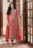 Asim Jofa Eid Festive Embroidered Cotton Unstitched 3Pc Suit AJKM-12