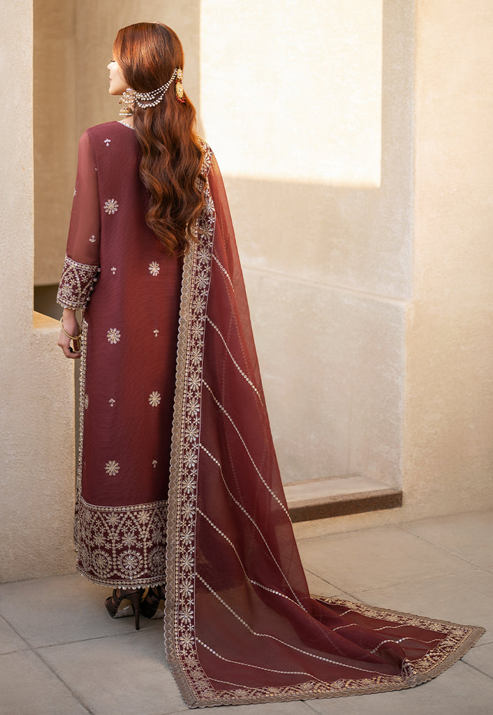 Asim Jofa Eid Festive Embroidered Net Unstitched 3Pc Suit AJKM-13