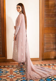 Asim Jofa Eid Festive Embroidered Chiffon Unstitched 3Pc Suit AJKM-17
