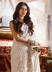 Asim Jofa The Mughal Queen Lucknowi Unstitched Chikankari Saree AJMQ-05