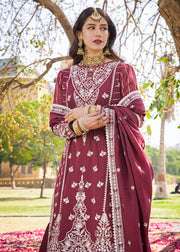 Asim Jofa The Mughal Queen Lucknowi Unstitched Chikankari 3Pc AJMQ-12