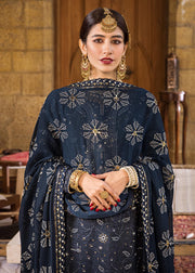 Asim Jofa The Mughal Queen Lucknowi Unstitched Chikankari 3Pc AJMQ-06
