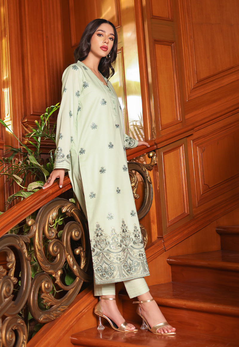 Asim Jofa Essential Embroidered Unstitched 2 Piece Suit AJP-03