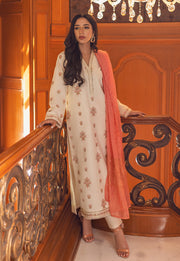 Asim Jofa Essential Embroidered Unstitched 3 Piece Suit AJP-09