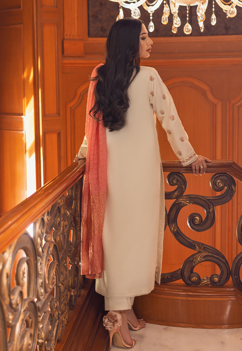 Asim Jofa Essential Embroidered Unstitched 3 Piece Suit AJP-09