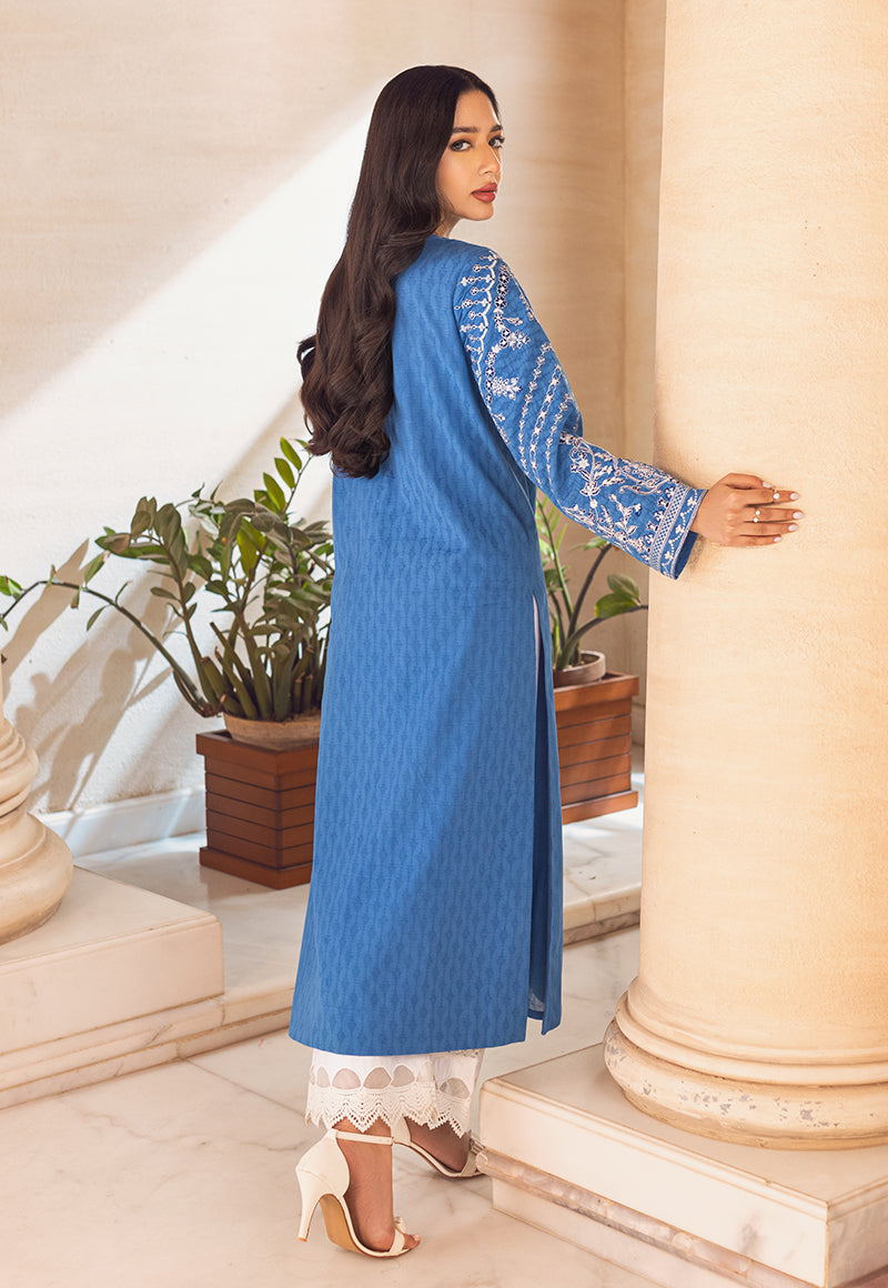 Asim Jofa Essential Embroidered Unstitched 1 Piece Shirt AJP-12