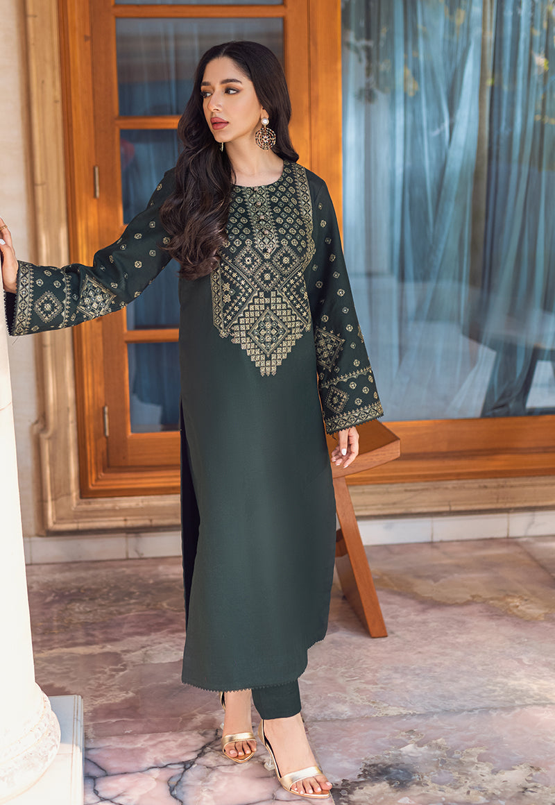 Asim Jofa Essential Embroidered Unstitched 1 Piece Shirt AJP-14