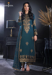The Ramsha Edit by Asim Jofa Festive Embroidered 3Pc Suit AJRE-09