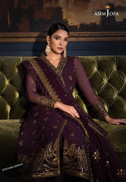 The Ramsha Edit by Asim Jofa Festive Embroidered 3Pc Suit AJRE-10