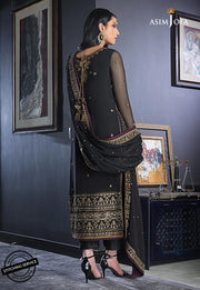 The Ramsha Edit by Asim Jofa Festive Embroidered 3Pc Suit AJRE-11