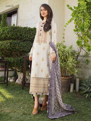 Rania by Asim Jofa Unstitched Embroidered Cambric 2 Piece Suit AJRP-05