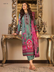 Rania by Asim Jofa Unstitched Printed Lawn 3 Piece Suit AJRP-10