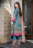 Rania by Asim Jofa Unstitched Printed Lawn 2 Piece Suit AJS-03