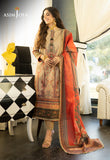 Rania by Asim Jofa Unstitched Embroidered Lawn 2 Piece Suit AJS-05