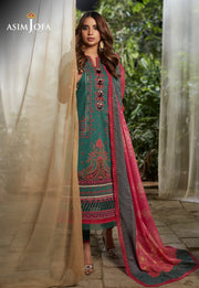 Rania by Asim Jofa Unstitched Printed Lawn 2 Piece Suit AJS-16