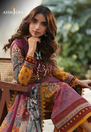 Rania by Asim Jofa Unstitched Printed Lawn 3 Piece Suit AJS-21