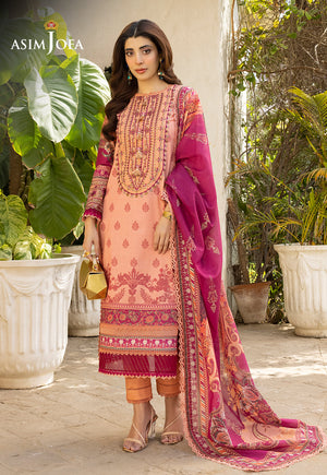 Rania by Asim Jofa Unstitched Embroidered Lawn 3 Piece Suit AJS-23