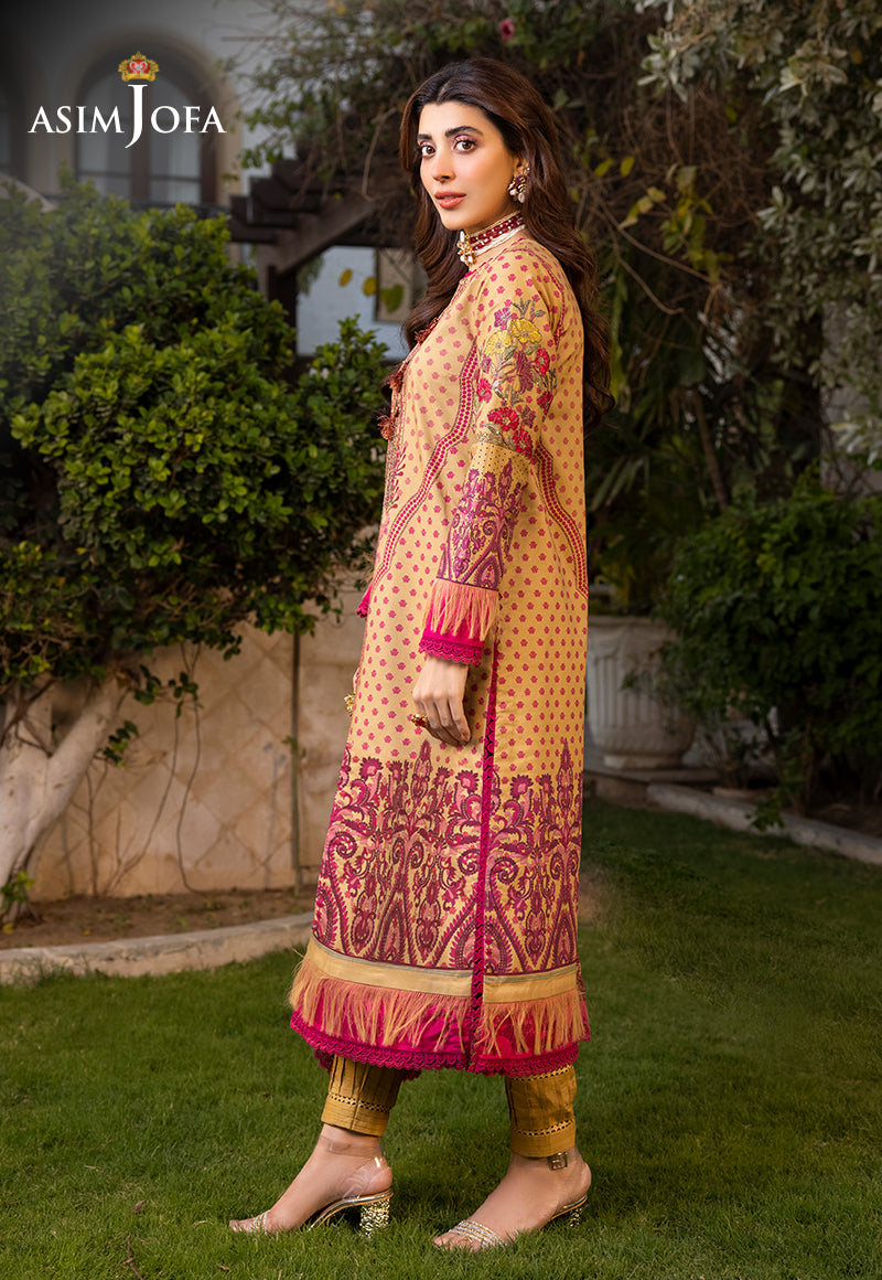 Rania by Asim Jofa Unstitched Embroidered Lawn 3 Piece Suit AJS-31