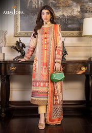 Rania by Asim Jofa Unstitched Printed Lawn 2 Piece Suit AJS-33
