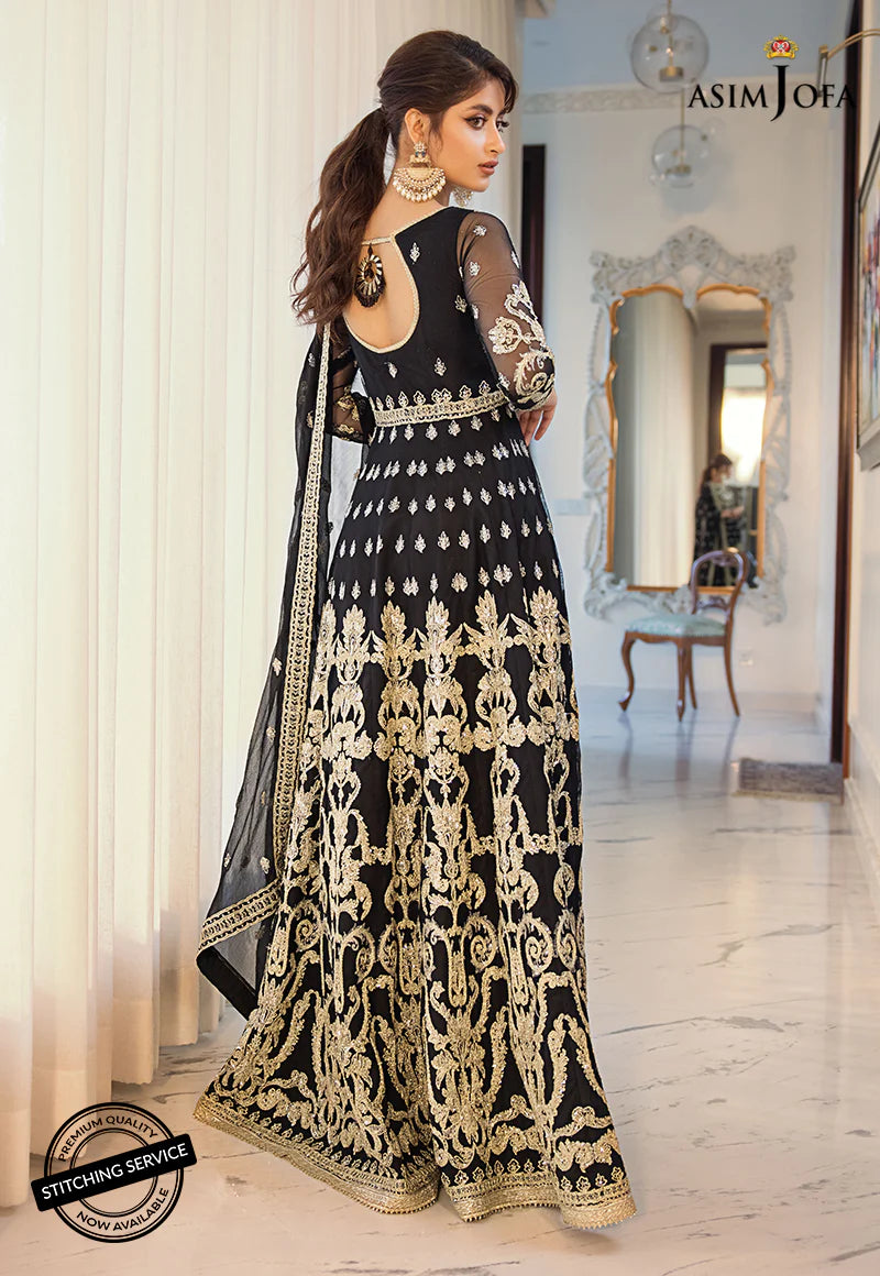 Asim Jofa Jaan-e-Adaa Sajal Edit Unstitched Embroidered Suit AJSE-03