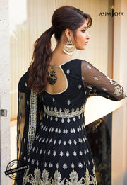 Asim Jofa Jaan-e-Adaa Sajal Edit Unstitched Embroidered Suit AJSE-03