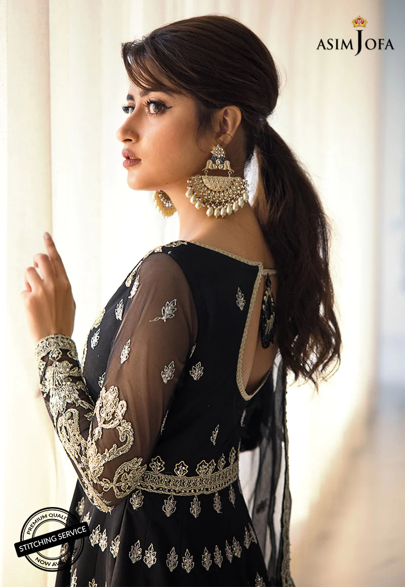 Asim Jofa Jaan-e-Adaa Sajal Edit Unstitched Embroidered Suit AJSE-03