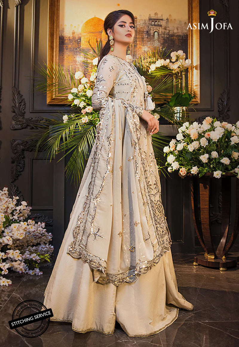 Asim Jofa Jaan-e-Adaa Sajal Edit Unstitched Embroidered Suit AJSE-04