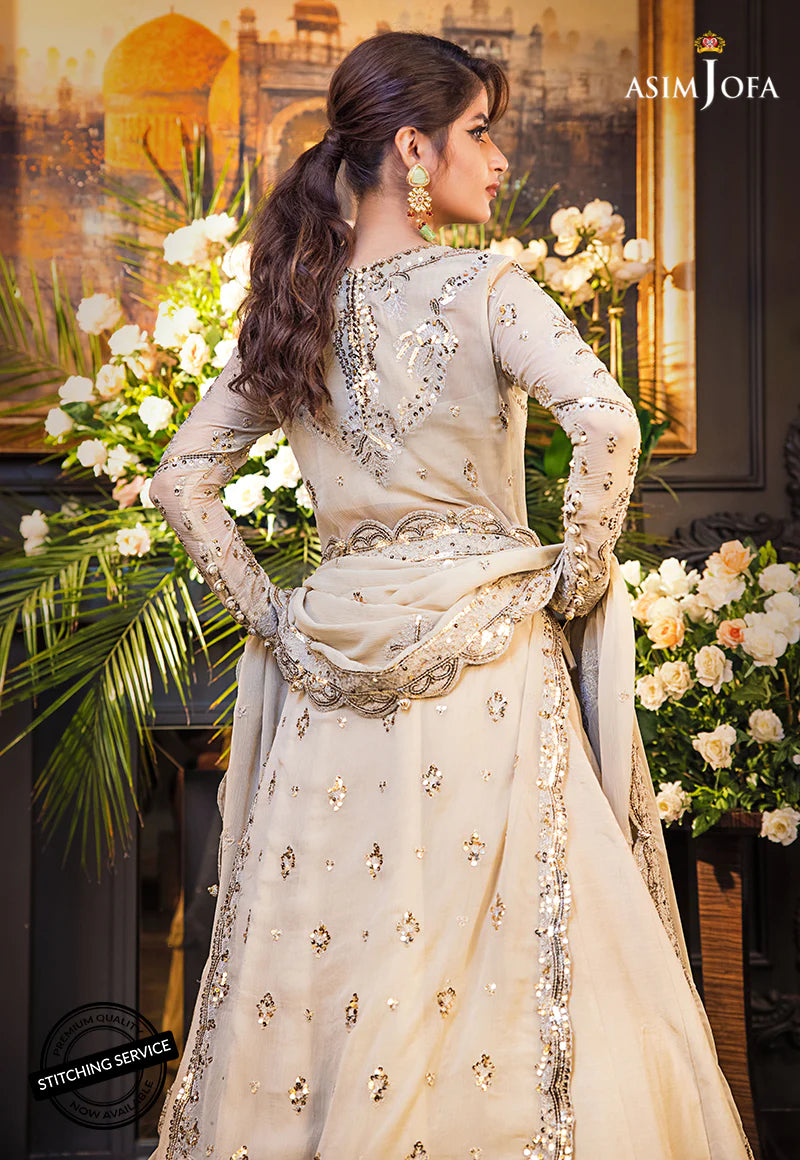 Asim Jofa Jaan-e-Adaa Sajal Edit Unstitched Embroidered Suit AJSE-04