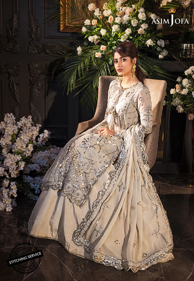 Asim Jofa Jaan-e-Adaa Sajal Edit Unstitched Embroidered Suit AJSE-04
