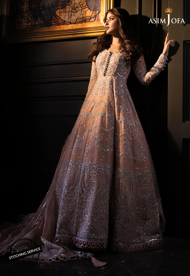 Asim Jofa Jaan-e-Adaa Sajal Edit Unstitched Embroidered Suit AJSE-06