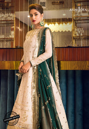 Asim Jofa Jaan-e-Adaa Sajal Edit Unstitched Embroidered Suit AJSE-10