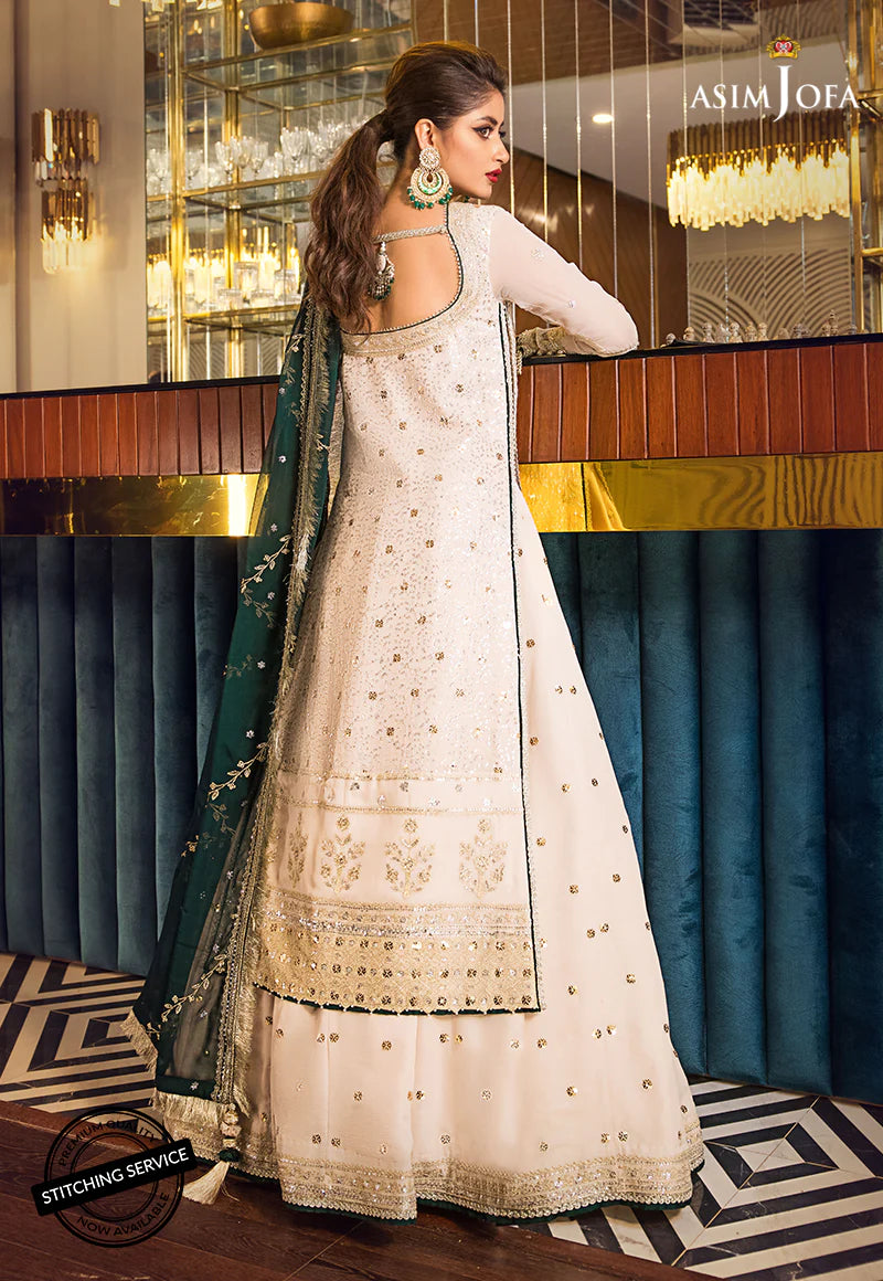 Asim Jofa Jaan-e-Adaa Sajal Edit Unstitched Embroidered Suit AJSE-10