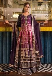 Asim Jofa Jaan-e-Adaa Sajal Edit Unstitched Embroidered Suit AJSE-11