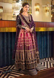 Asim Jofa Jaan-e-Adaa Sajal Edit Unstitched Embroidered Suit AJSE-11