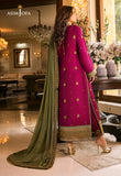 Maahru & Noorie by Asim Jofa Unstitched Embroidered 3Pc Suit AJSM-01