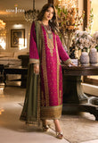 Maahru & Noorie by Asim Jofa Unstitched Embroidered 3Pc Suit AJSM-01