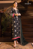 Maahru & Noorie by Asim Jofa Unstitched Embroidered 3Pc Suit AJSM-07