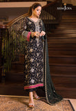 Maahru & Noorie by Asim Jofa Unstitched Embroidered 3Pc Suit AJSM-07