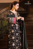 Maahru & Noorie by Asim Jofa Unstitched Embroidered 3Pc Suit AJSM-07