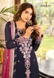 Maahru & Noorie by Asim Jofa Unstitched Embroidered 3Pc Suit AJSM-09